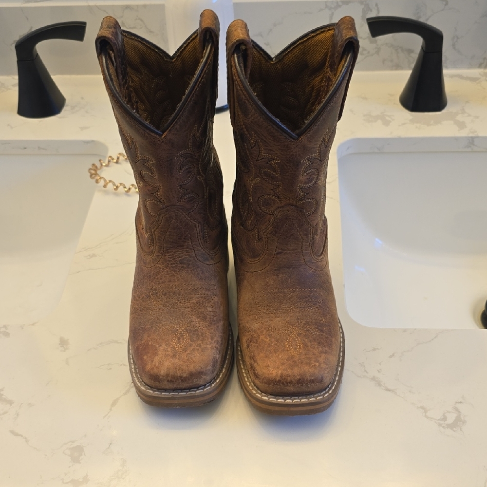 Dan Post Kids Brown Boots